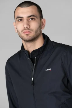 Blouson Homme Schott Cabl1220 Navy