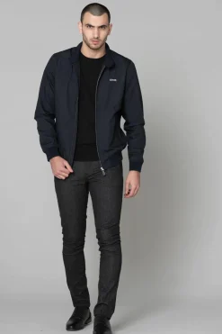 Blouson Homme Schott Cabl1220 Navy