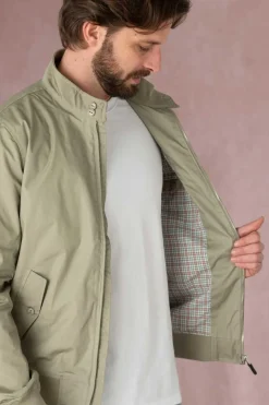 Blouson Homme Schott Cabl1220 Sage Kaki