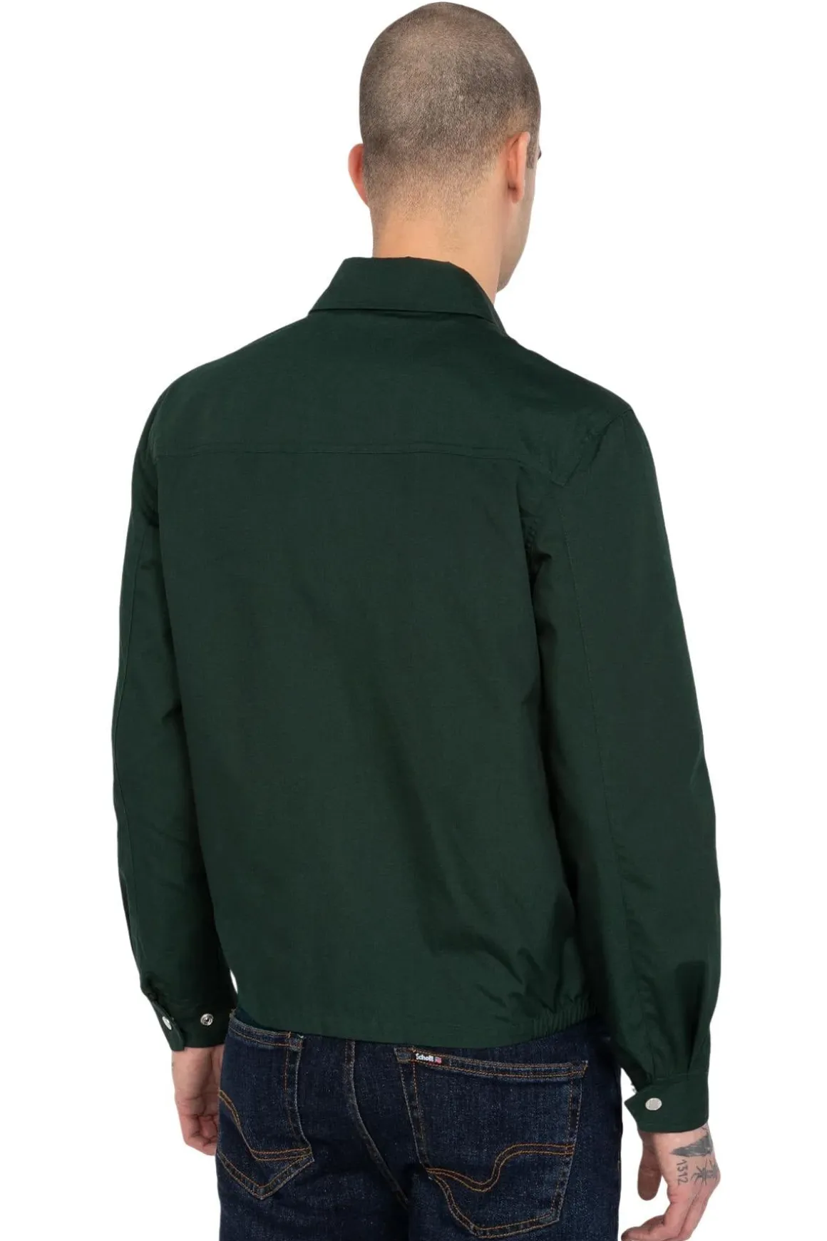 Blouson Homme Schott Cadams Dark Green