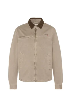 Blouson Homme Schott Cadamswash Taupe