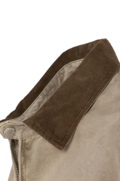 Blouson Homme Schott Cadamswash Taupe