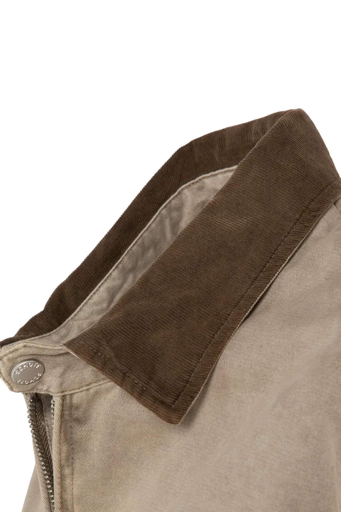 Blouson Homme Schott Cadamswash Taupe