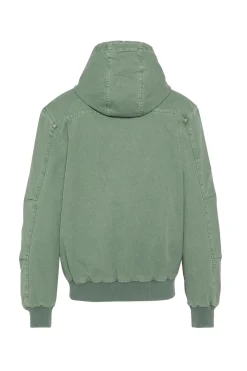 Blouson Homme Schott Caden Smoke Green