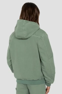 Blouson Homme Schott Caden Smoke Green