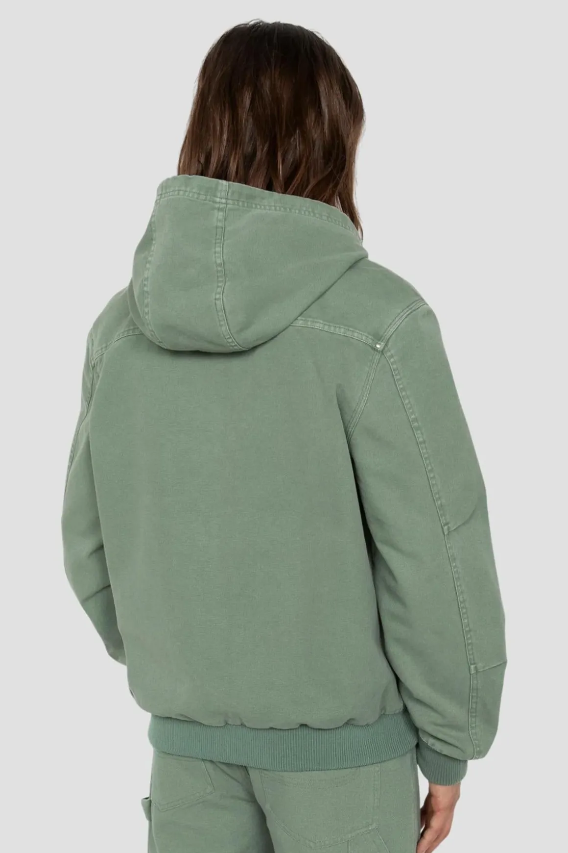 Blouson Homme Schott Caden Smoke Green