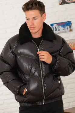 Blouson Homme Schott Collin Black