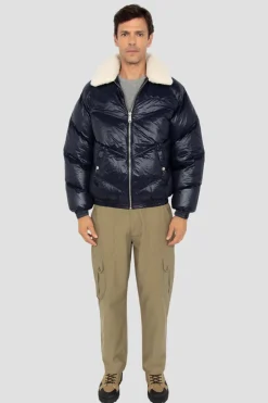 Blouson Homme Schott Collin Navy