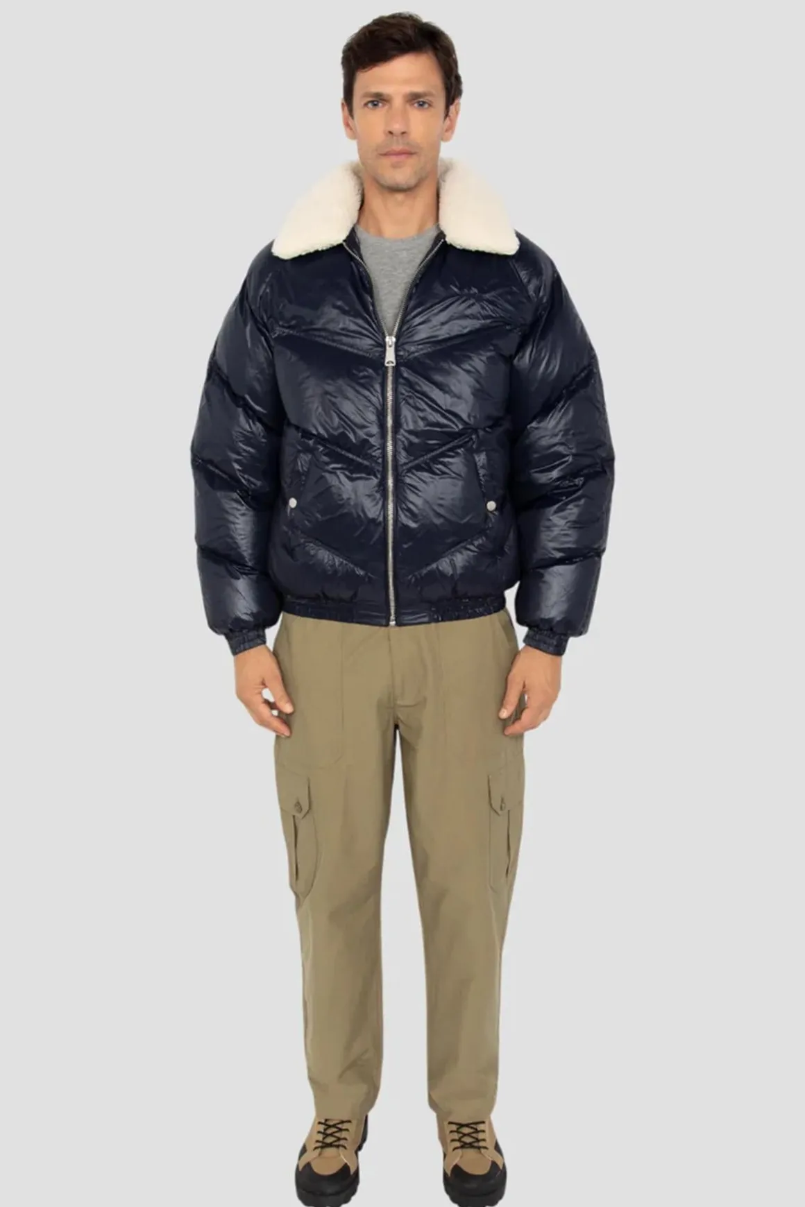 Blouson Homme Schott Collin Navy