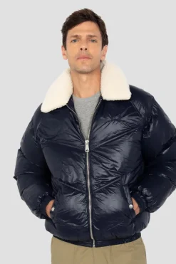 Blouson Homme Schott Collin Navy