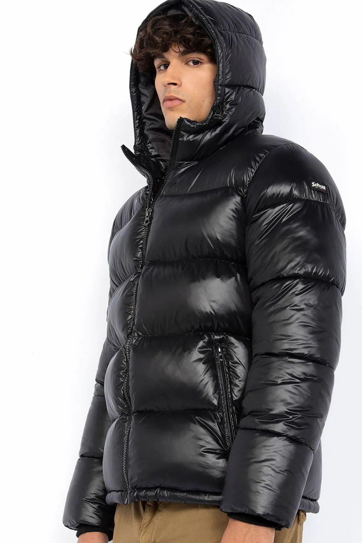 Blouson Homme Schott Columbus Black