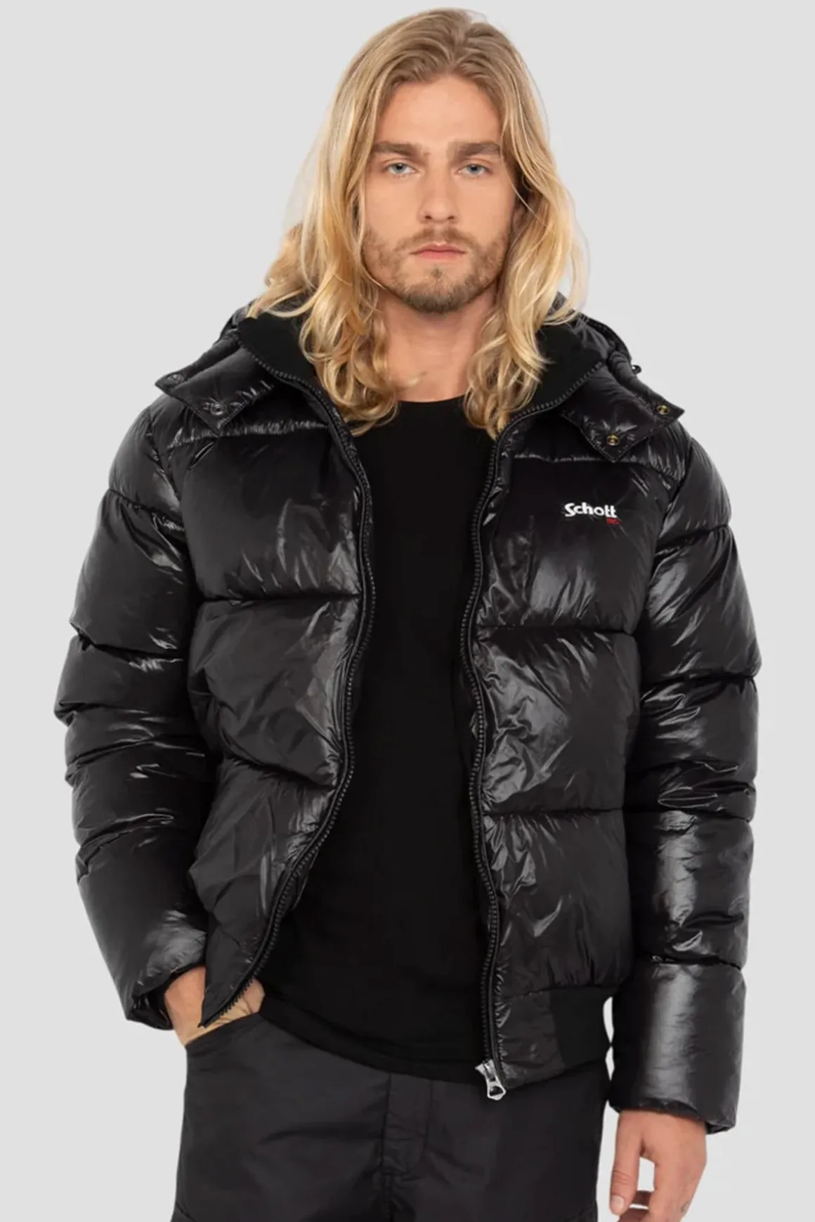 Blouson Homme Schott Colusa Black