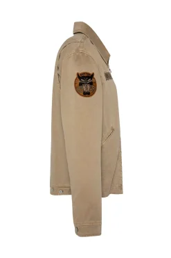 Blouson Homme Schott Dallin Taupe