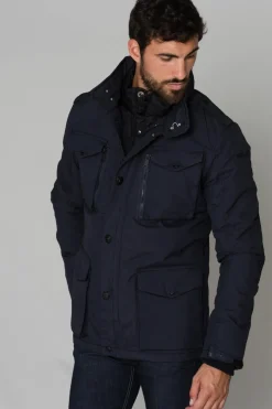 Blouson Homme Schott Field Navy