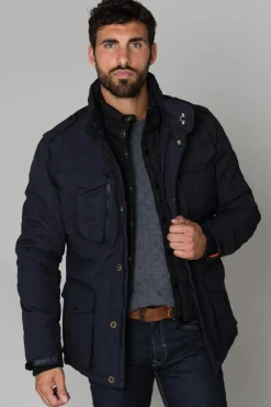 Blouson Homme Schott Field Navy