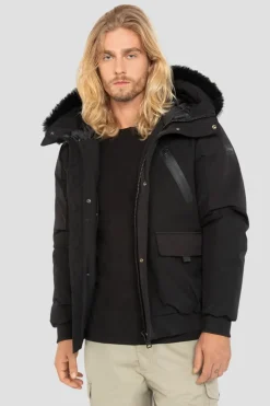 Blouson Homme Schott Gaveen Black