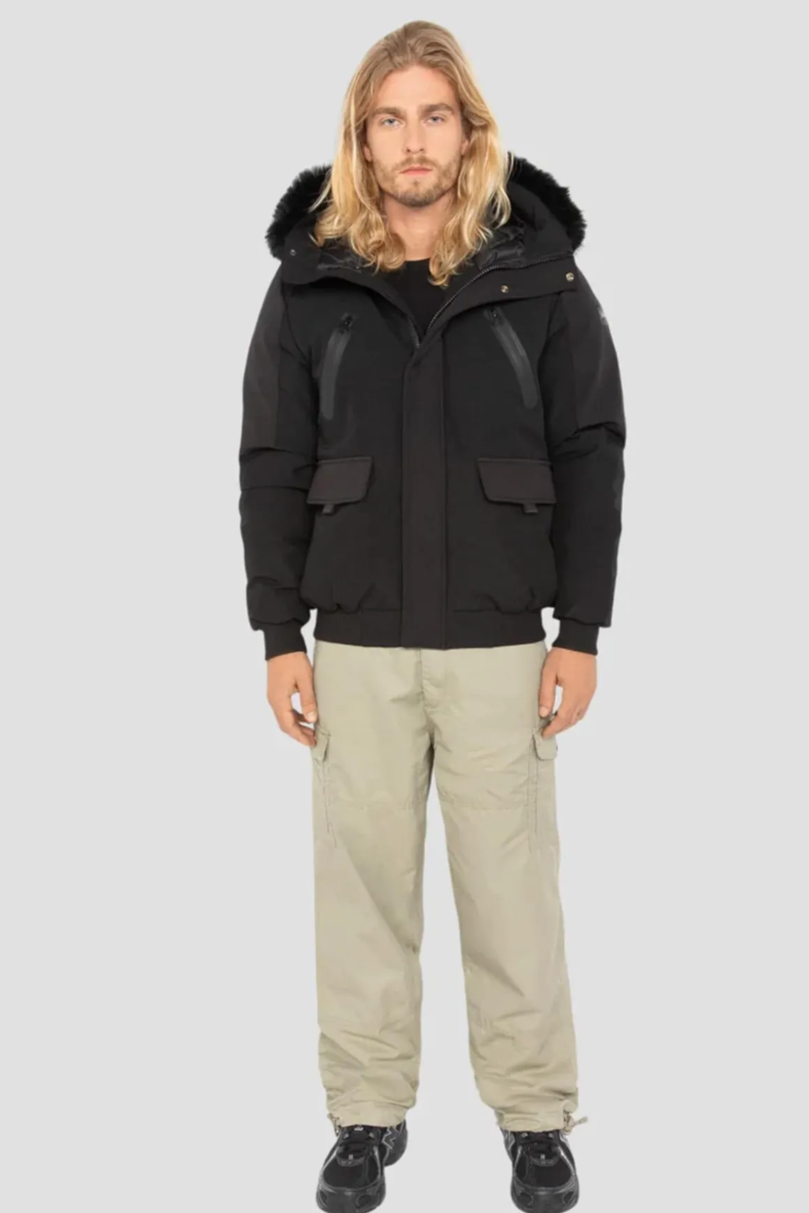 Blouson Homme Schott Gaveen Black