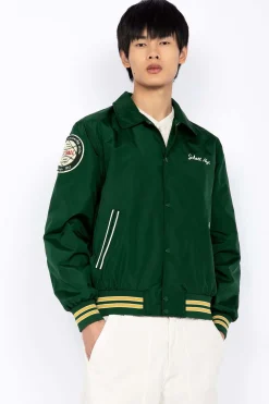 Blouson Homme Schott Giants Dark Green