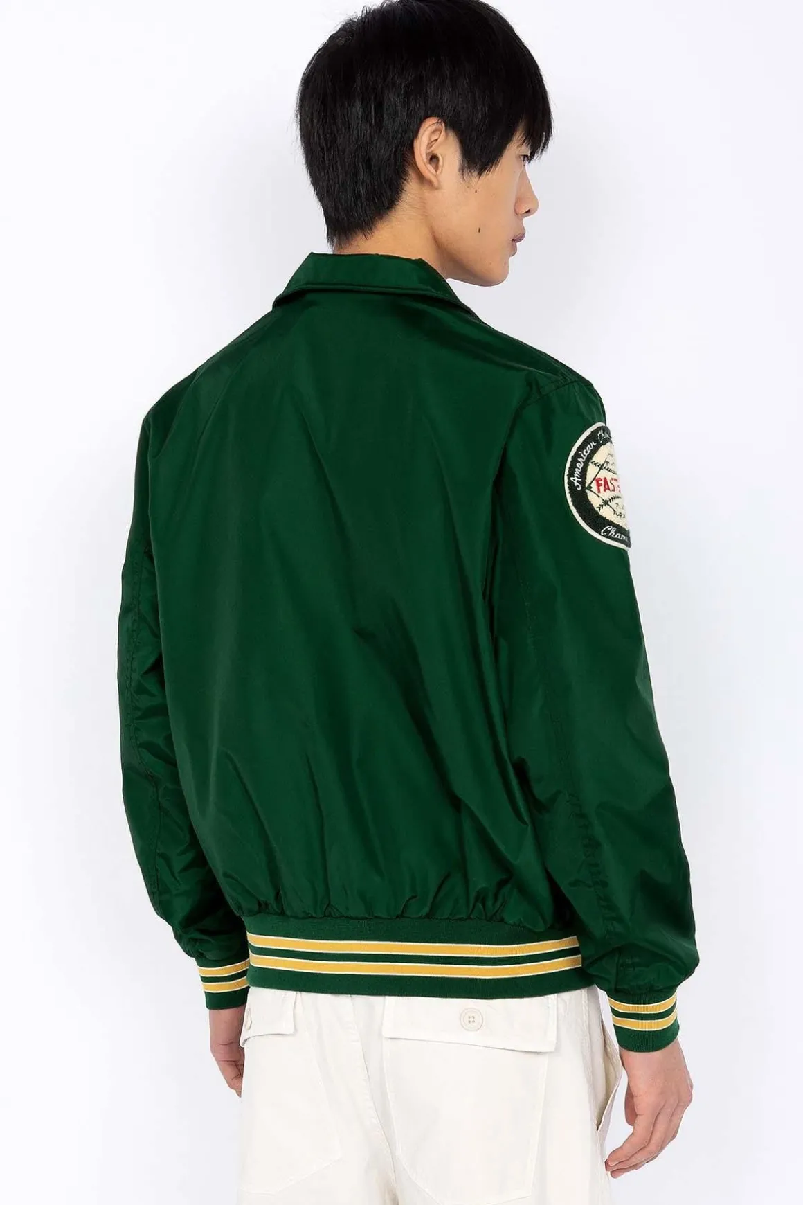 Blouson Homme Schott Giants Dark Green