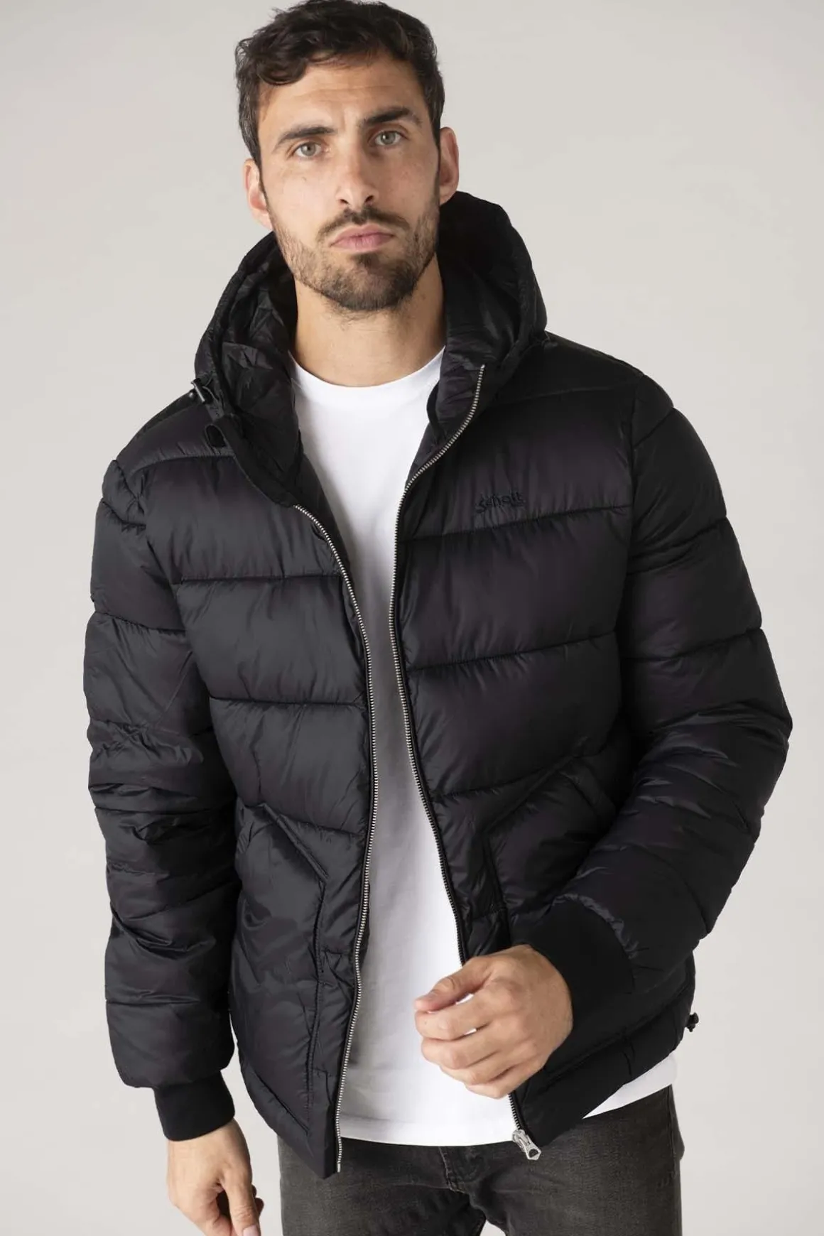 Blouson Homme Schott Hawkrs Black/Black
