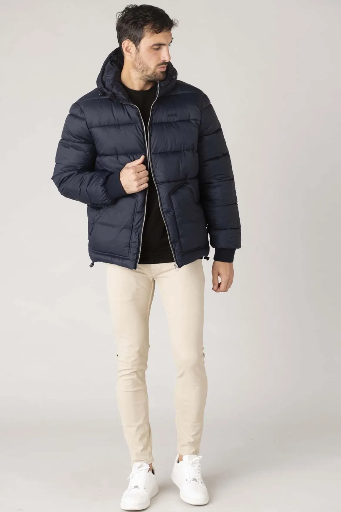 Blouson Homme Schott Hawkrs Navy/Navy