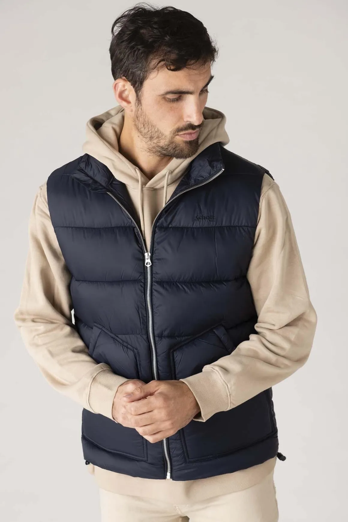 Blouson Homme Schott Hawkvrs Navy/Navy