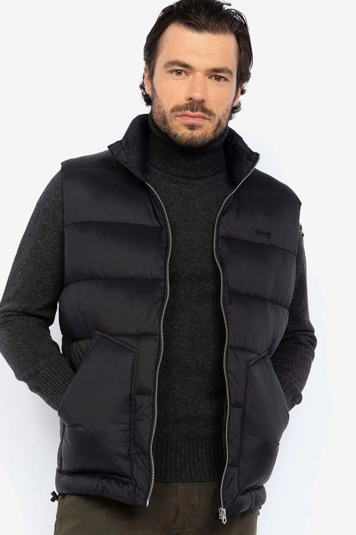 Blouson Homme Schott Hawkvrs Black/Black