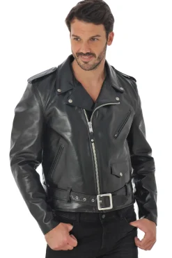 Blouson Homme Schott 618Hh Black