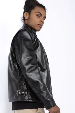 Blouson Homme Schott 641Hh Noir