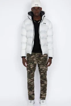 Blouson Homme Schott Idaho2 White