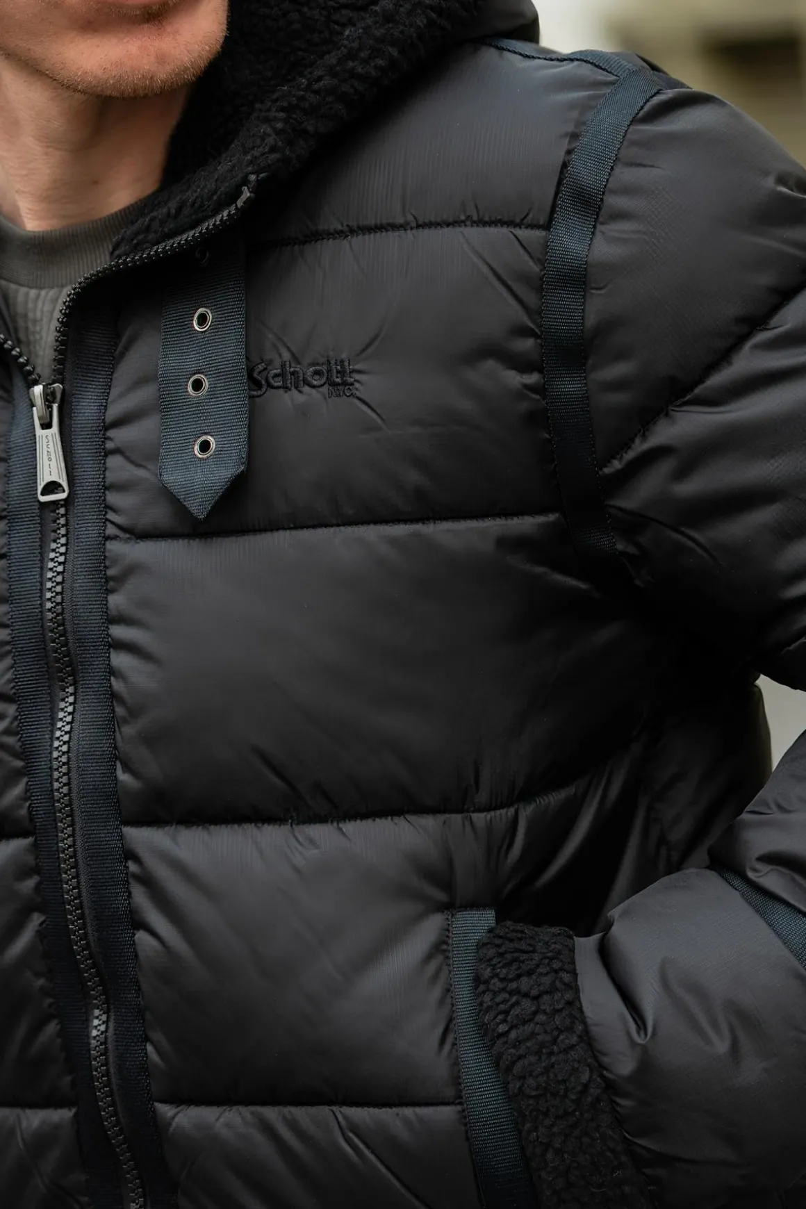 Blouson Homme Schott Idak2 Black