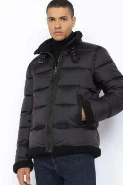 Blouson Homme Schott Idak Black/Black