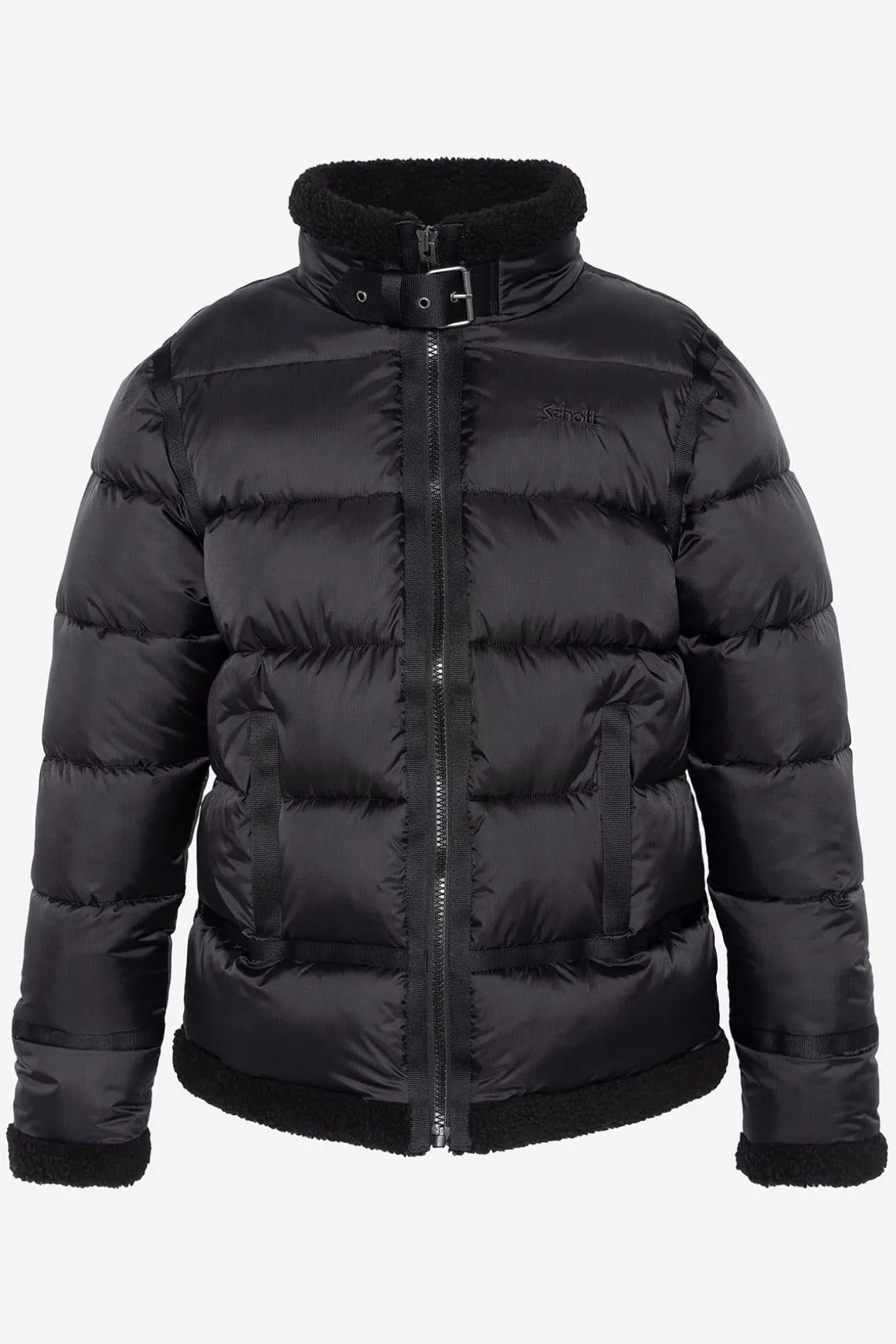 Blouson Homme Schott Idak Black/Black