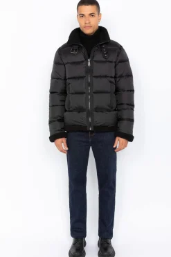 Blouson Homme Schott Idak Black/Black