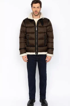 Blouson Homme Schott Idak Brown