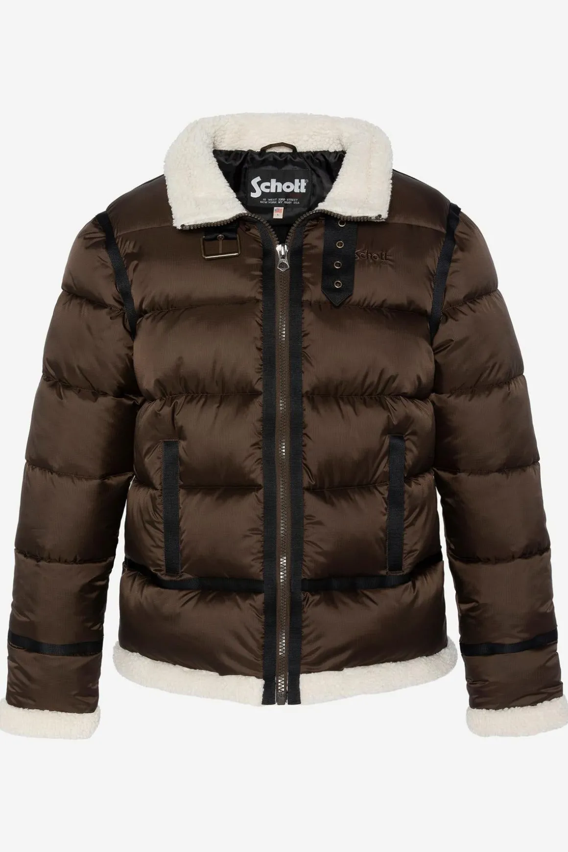 Blouson Homme Schott Idak Brown