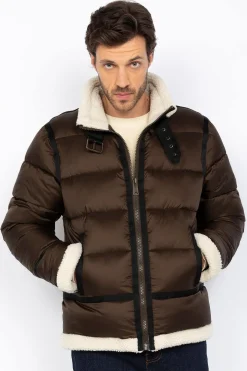 Blouson Homme Schott Idak Brown