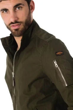 Blouson Homme Schott Kenny Dark Kaki