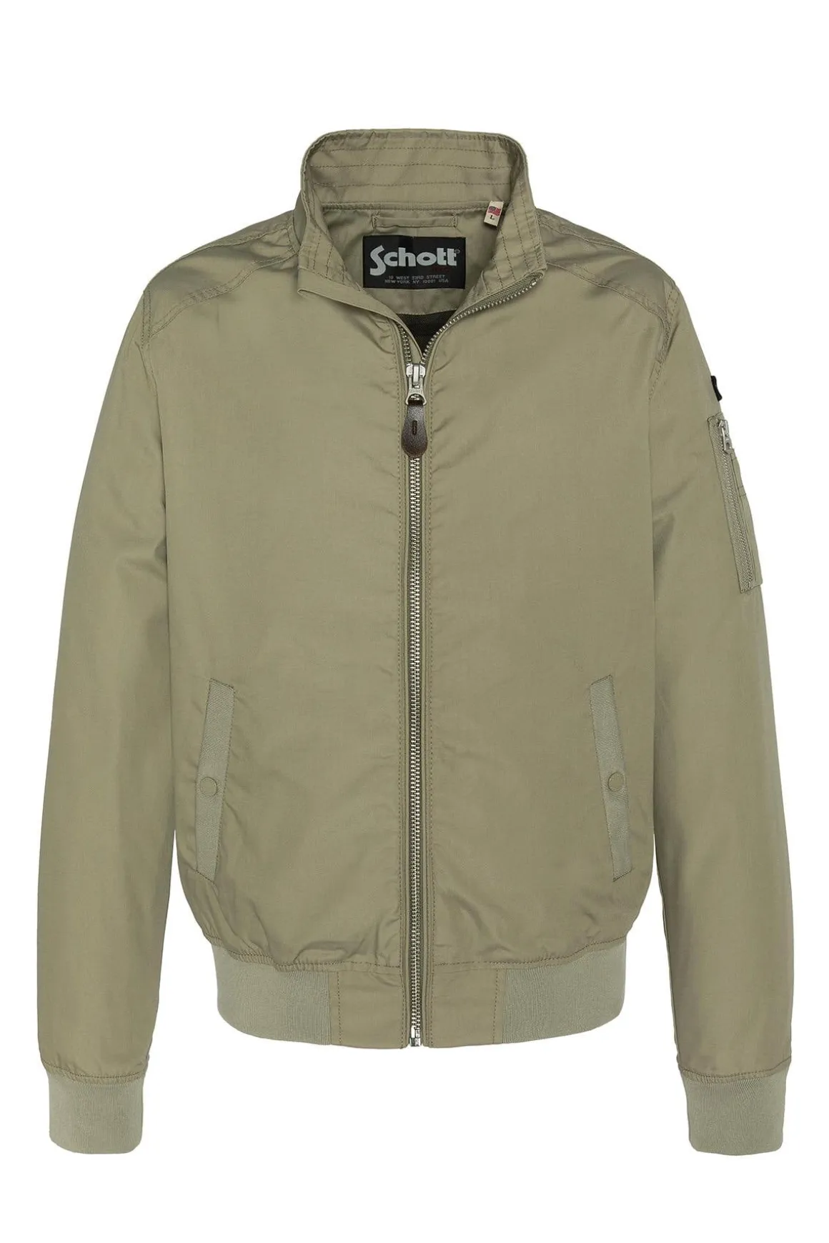 Blouson Homme Schott Kenny Sage Kaki