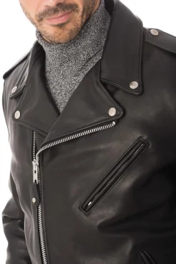 Blouson Homme Schott 118L Black