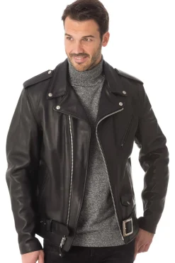 Blouson Homme Schott 118L Black