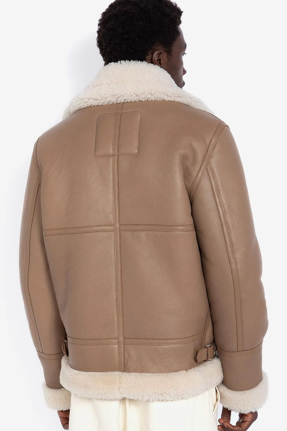 Blouson Homme Schott Lc1259 Beige