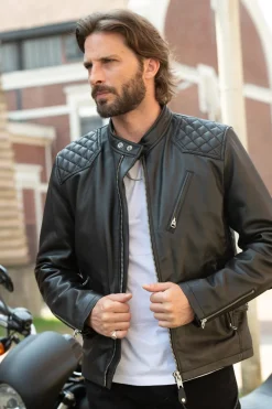 Blouson Homme Schott Lcbiker24 Black