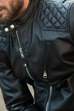 Blouson Homme Schott Lcbiker24 Black