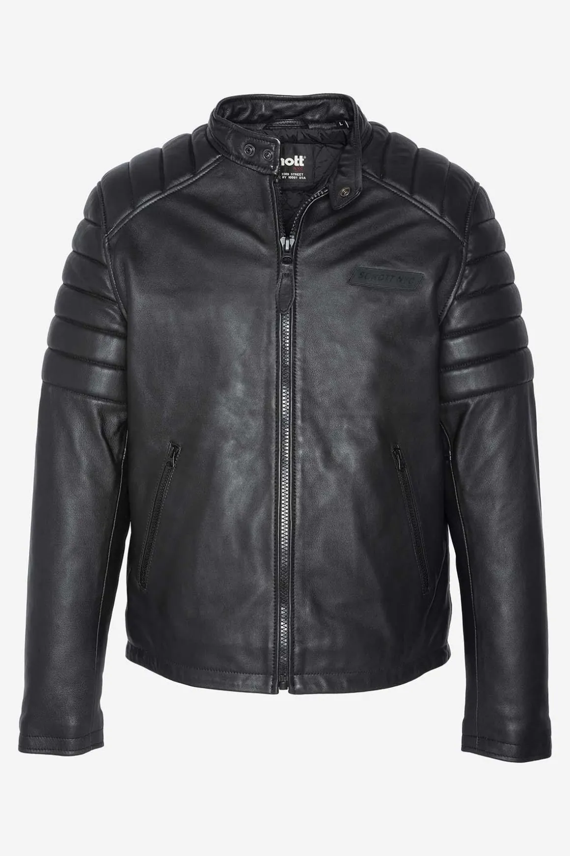 Blouson Homme Schott Lcbikerqtbd Black