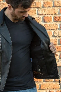 Blouson Homme Schott Lc1140 Black
