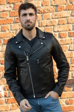Blouson Homme Schott Lc1140 Black