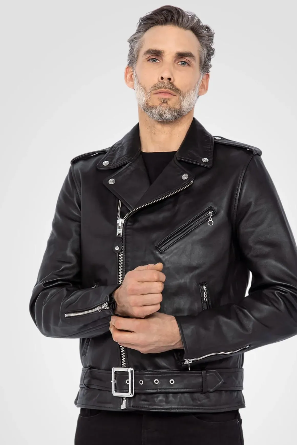Blouson Homme Schott Lc1150 Black