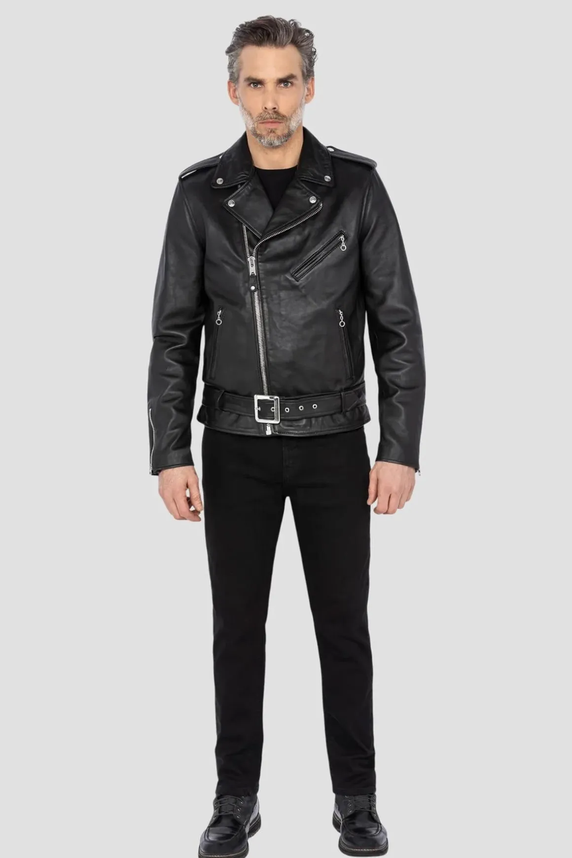 Blouson Homme Schott Lc1150 Black