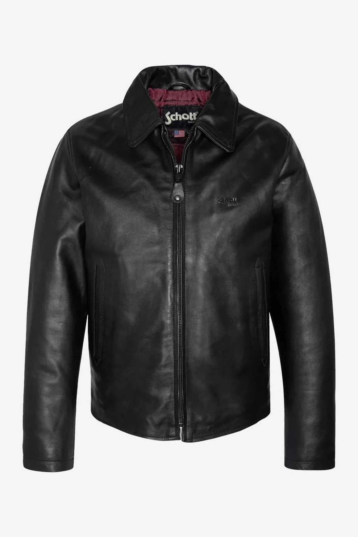 Blouson Homme Schott Lc5100 Black